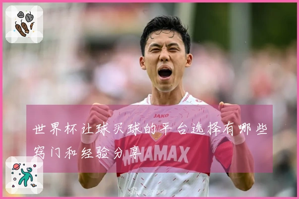世界杯让球买球的平台选择有哪些窍门和经验分享