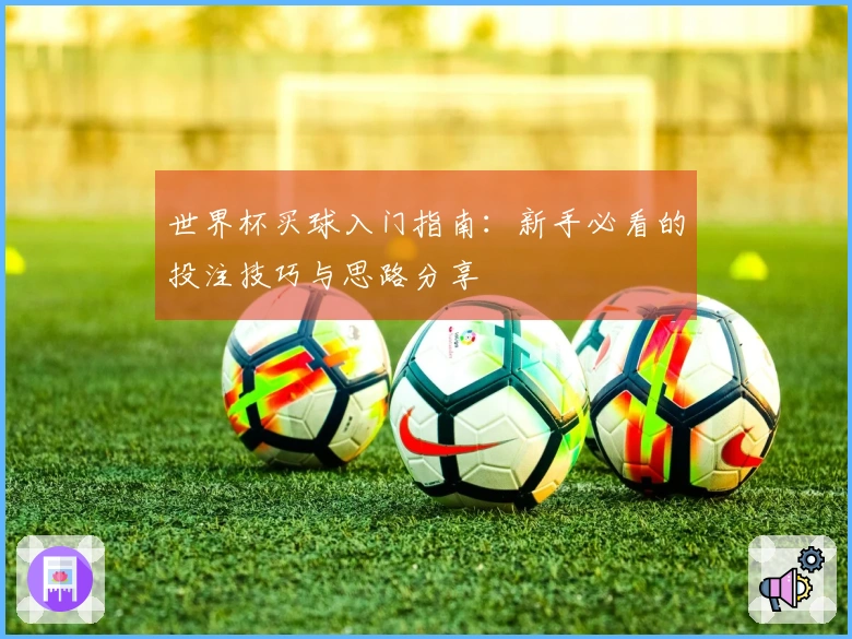 世界杯买球入门指南：新手必看的投注技巧与思路分享